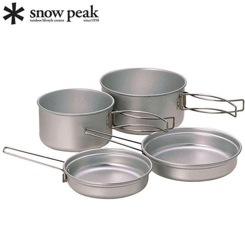 Snow Peak SCS-020 鋁合金雙鍋組